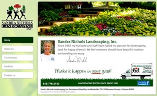 Sandra Nichols Landscaping Nashville, TN