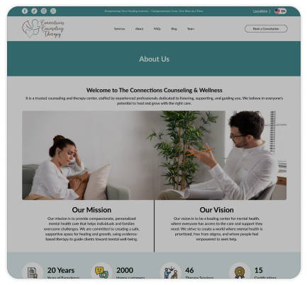 Whippet Creative Connection Counseling - Whippet Creative Asset