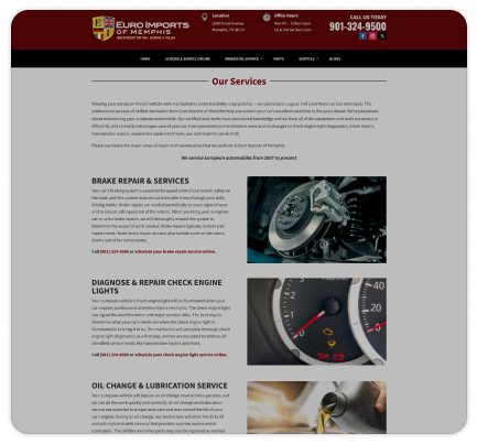 Whippet Creative Case Study Euro Imports Of Memphis portfolio asset