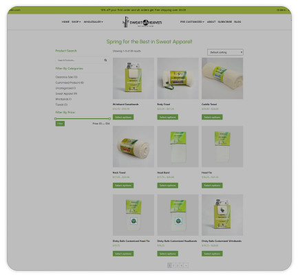Whippet Creative Case Study Sweat Heaven portfolio asset